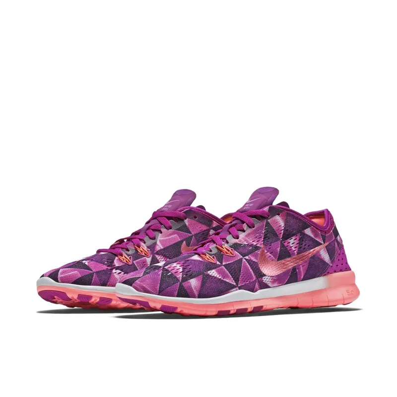 Nike Free 5.0 TR FIT 5 PRT Fuchsia Flash/Hot Lava-Fuchsia Glow-White | 704695-501