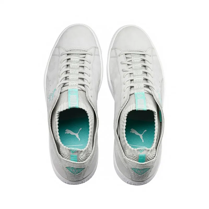 Puma Clyde Sock Lo Diamond Supply Co Grey | 365653-02