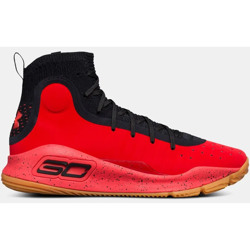 Under Armour Curry 4 Red Black Gum “Curry/Red/Black/Gum” | 1298306-603