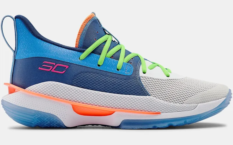Under Armour Curry 7 Super Soaker Christmas | 3021258-404