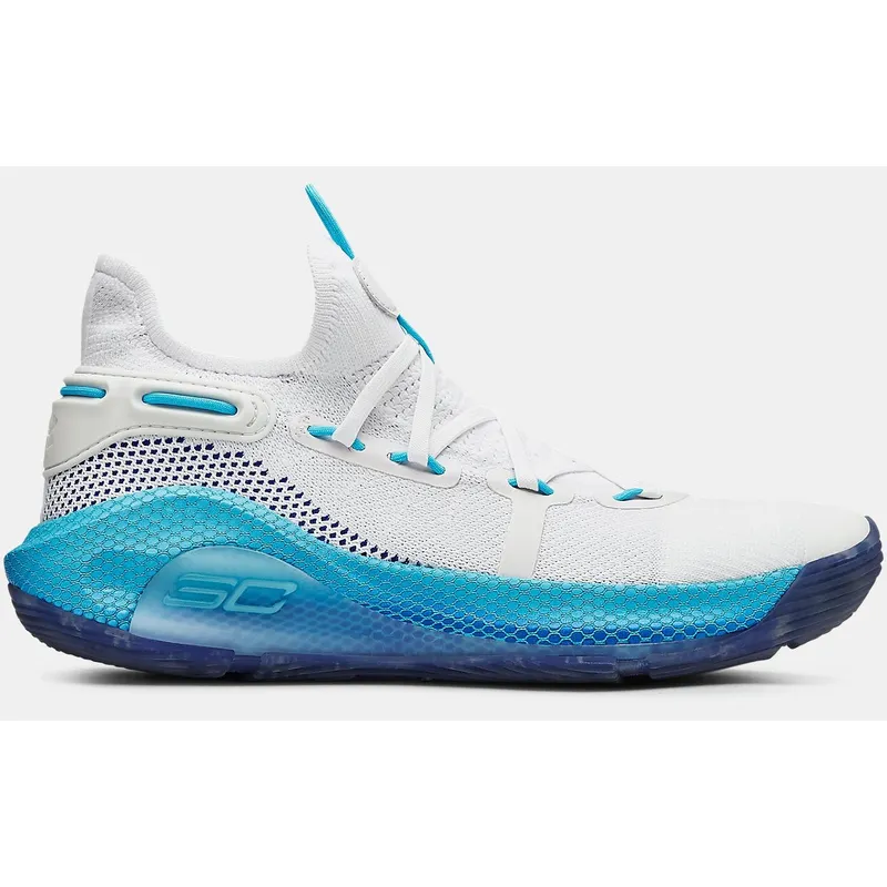 Under Armour Curry 6 Christmas in the Town “White/Royal” | 3022386-100