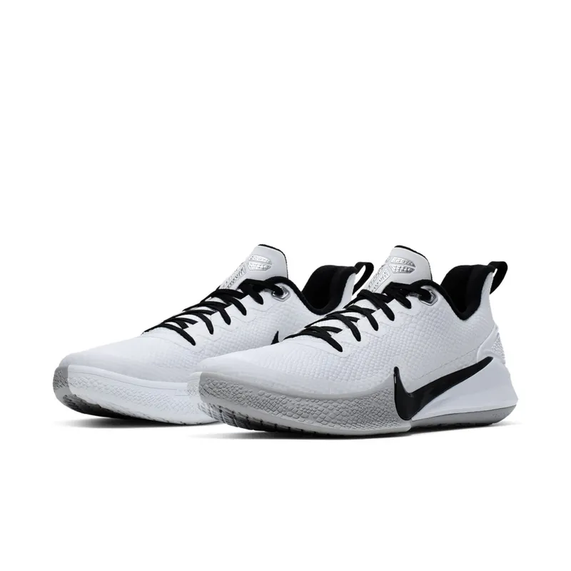 Nike Mamba Focus TB White Wolf Grey Black | AT1214-100