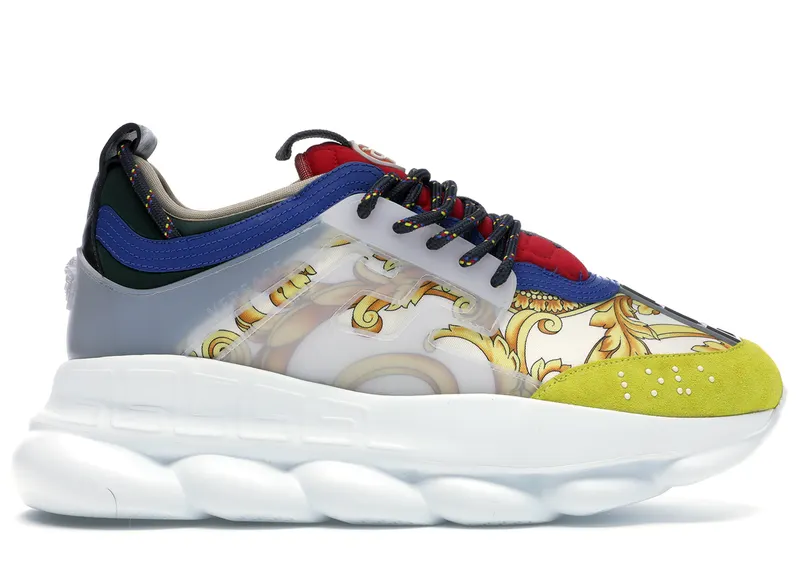Versace Chain Reaction Gold Hibiscus (2019) | DSU7071E D16TG DB5