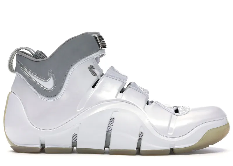 Nike Zoom LeBron 4 ‘White Chrome’ White/White Reflective Silver-Chrome “White/Chrome/White/White/Reflective Silver/Chrome” | 314647-112