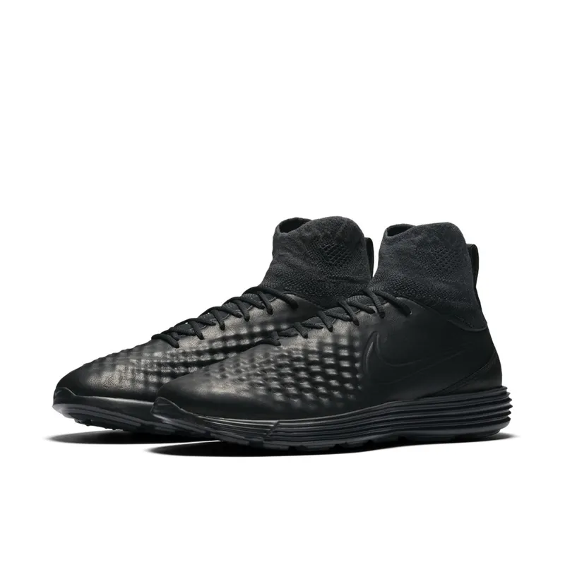 Nike Lunar Magista II 2 Flyknit Black/Black-Anthracite-White | 852614-001