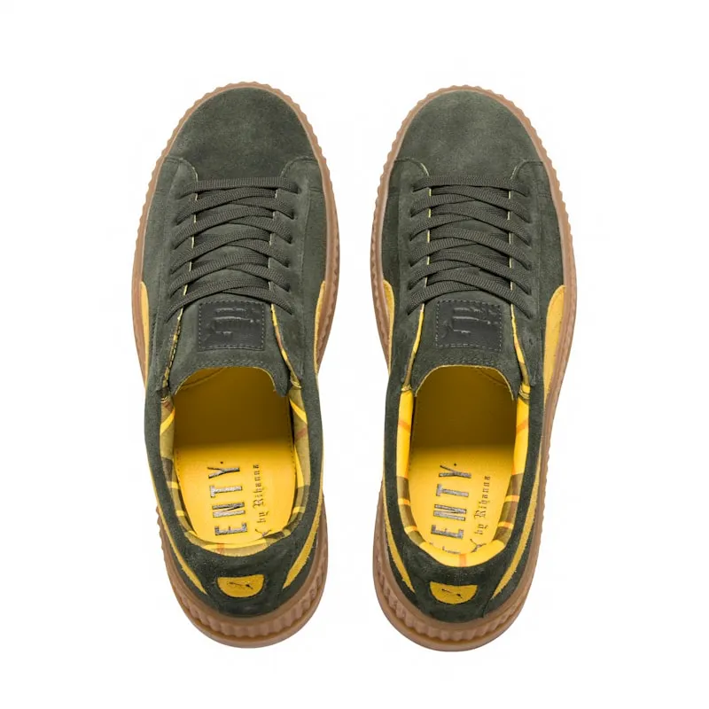 Puma Cleated Creeper Rihanna Fenty Suede Green | 366268-01