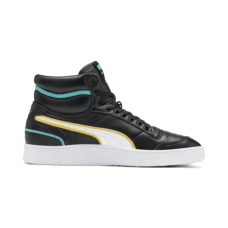 Puma Ralph Sampson Mid OG Black Teal | 370842-01