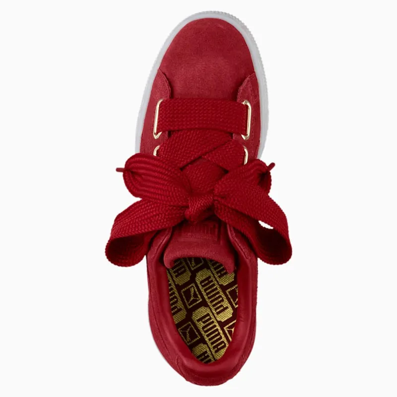 Puma Suede Heart Celebrate Red Dahlia | 365561-02