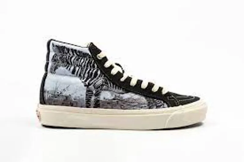 Vans Ralph Steadman x OG SK8-Hi LX ‘Zebra’ Black/White | VN0A45JLVQV