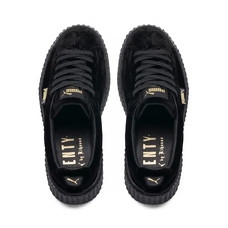 Puma Creeper Velvet Rihanna Fenty Black | 364466-01