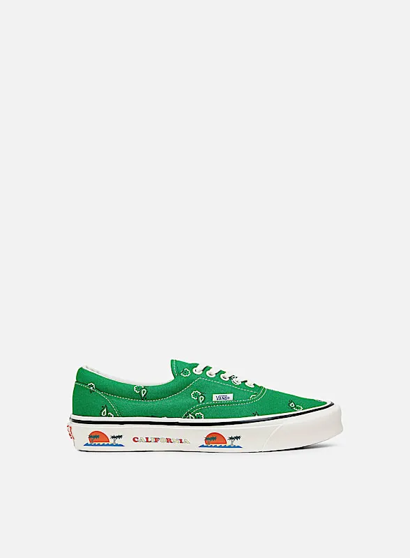 Vans OG Era LX ‘Paisley – Fern Green’ Fern Green/White “Green/Green/White” | VN0A4BVAXE4
