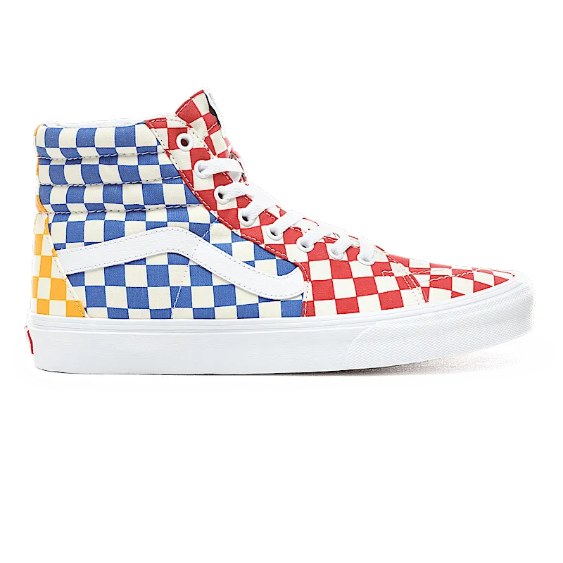 Vans Sk8-Hi ‘Multicolor Checkerboard’ Multi-Color/True White “Multicolor/Multi/True White” | VN0A38GEVLV