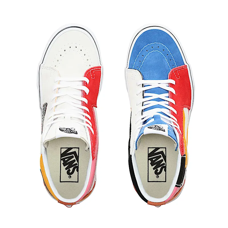 Vans SK8-Hi ‘Patchwork’ Multi/True White | VN0A38GEVMF