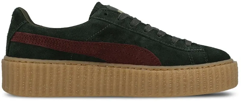 Puma Creepers Rihanna Fenty Suede Green | 363276-07