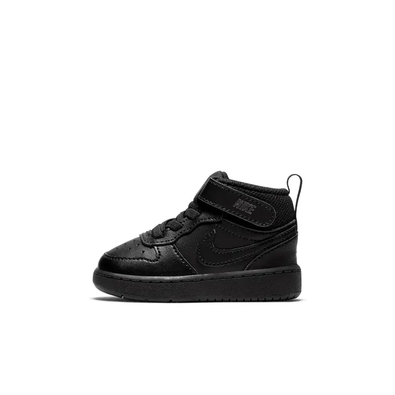 NikeCourt Borough Mid 2 Zwart | CD7784-001