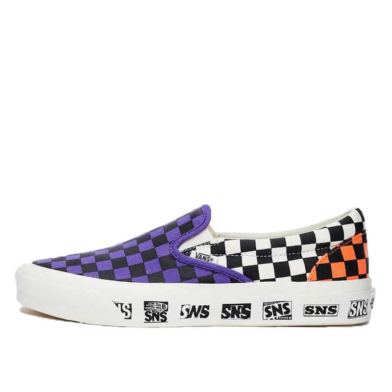 Vans nstuff x Slip-On LX ‘Venice Beach’ Electric Purple/Marshmallow “Beach/Purple/Marshmallow” | VN0A45JK01M