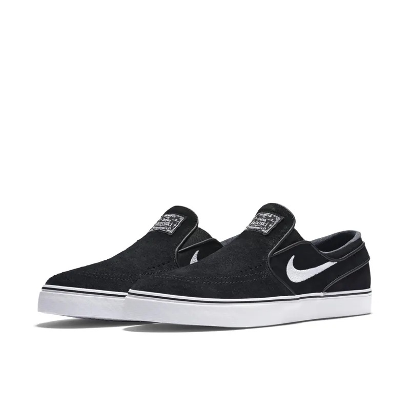 Nike SB Zoom Stefan Janoski Slip-On Black White | 833564-001