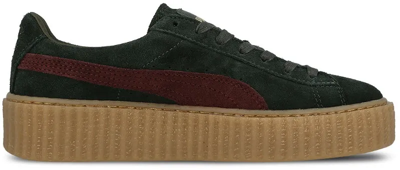 Puma Creepers Rihanna Fenty Suede Green | 363276-07