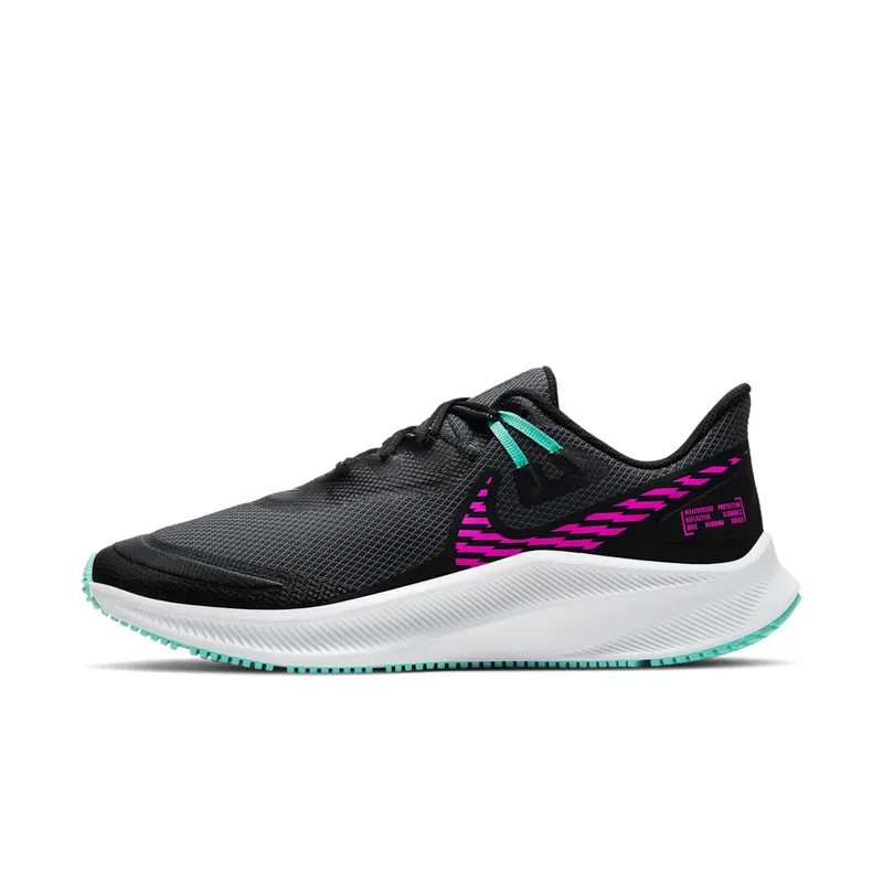 Nike Quest 3 Shield Zwart | CQ8893-010