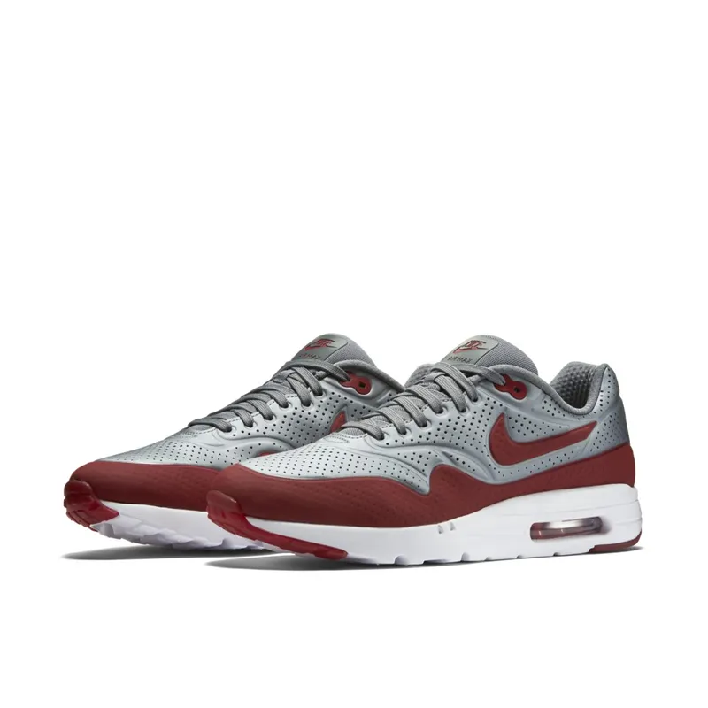 Nike Air Max 1 Ultra Moire Grey Red (2019) | 705297-006