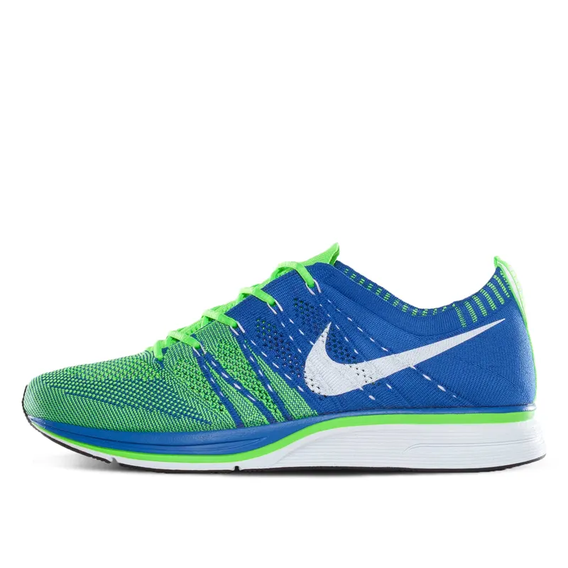 Nike Flyknit Trainer+ Varsity Royal Electric Green | 532984-431