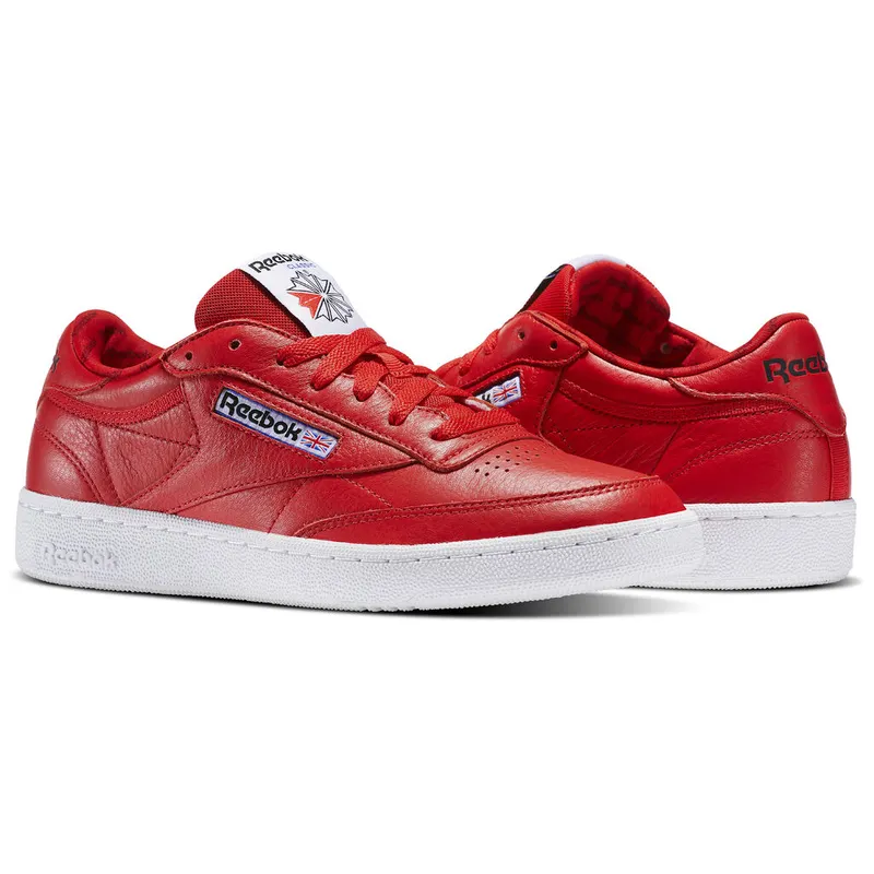 Reebok Club C 85 So Primal Red White Black Primal Red/White/Black “Red/White/Black/Red/White/Black” | BS5212