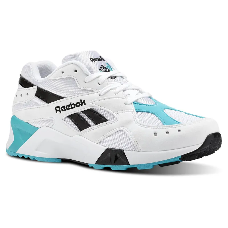 Reebok Aztrek White Solid Teal Black White/Solid Teal-Black “White/Teal/Black/White/Teal/Black” | CN7067