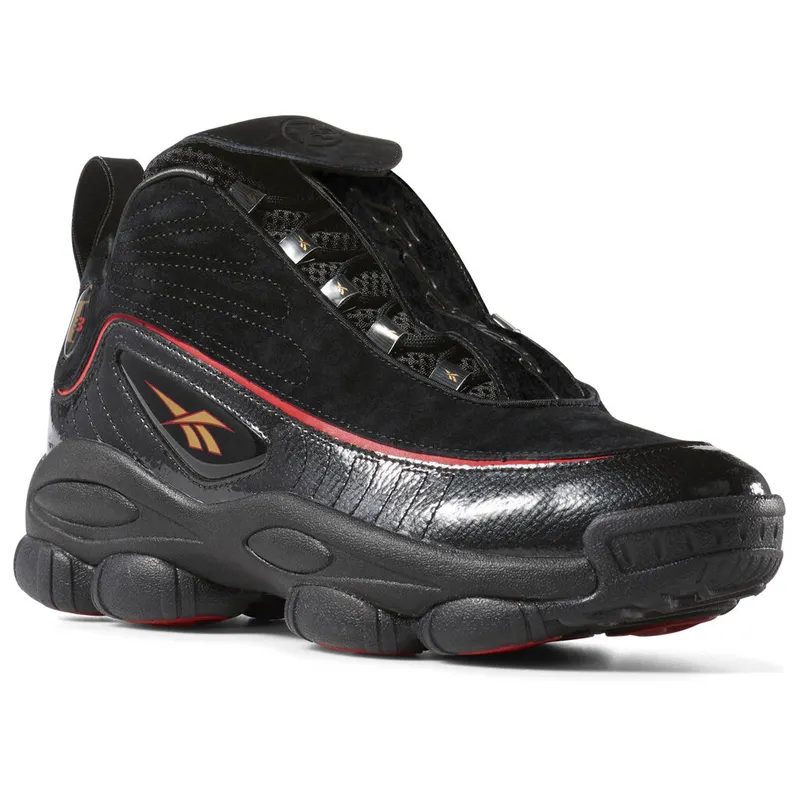 Reebok Iverson Legacy Black Black/White-Red-Brass | CN8404