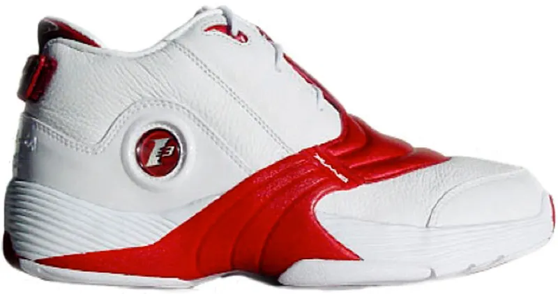 Reebok Answer V White Red White/Red | V44403