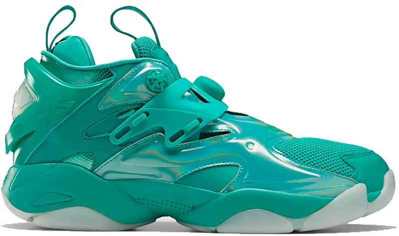 Reebok Pump Court JuunJ Emerald Emerald/Porcelain-Cold Grey 2 “Emerald/Emerald/Grey/Metallic” | H69061