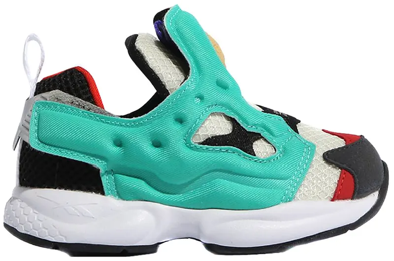 Reebok Versa Pump Fury Minions Vicious 6 (TD) Silver Metallic/Aqua Faze-Power Red “Silver Metallic/Aqua/Power Red” | FY9093