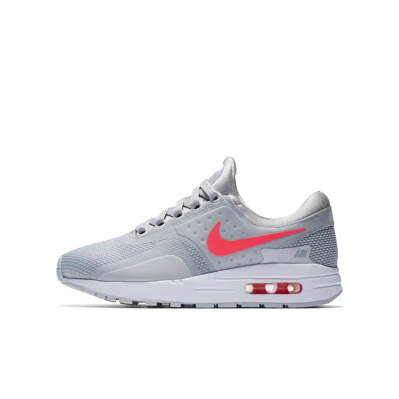 Nike Air Max Zero Wolf Grey Racer Pink (GS) | 881229-003