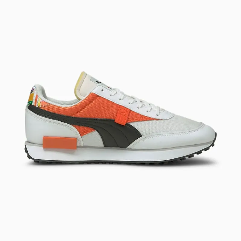 Puma Future Rider International Game Puma White / Tigerlily | 375971-01