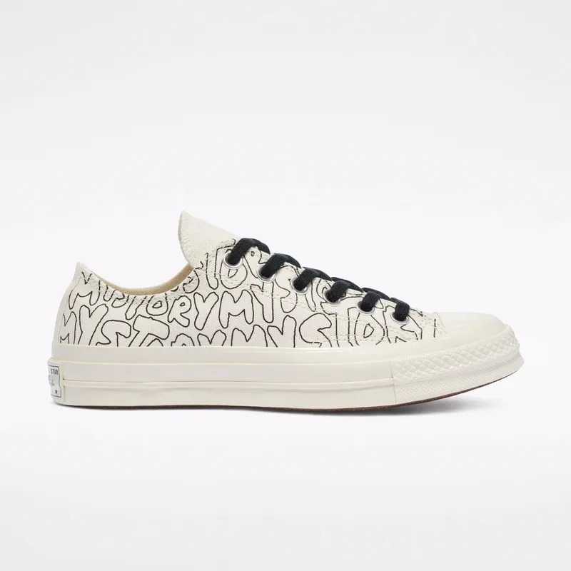 Converse My Story Chuck 70 Low Top Egret/black/egret “EGRET/Black/EGRET/Canvas” | 170285C