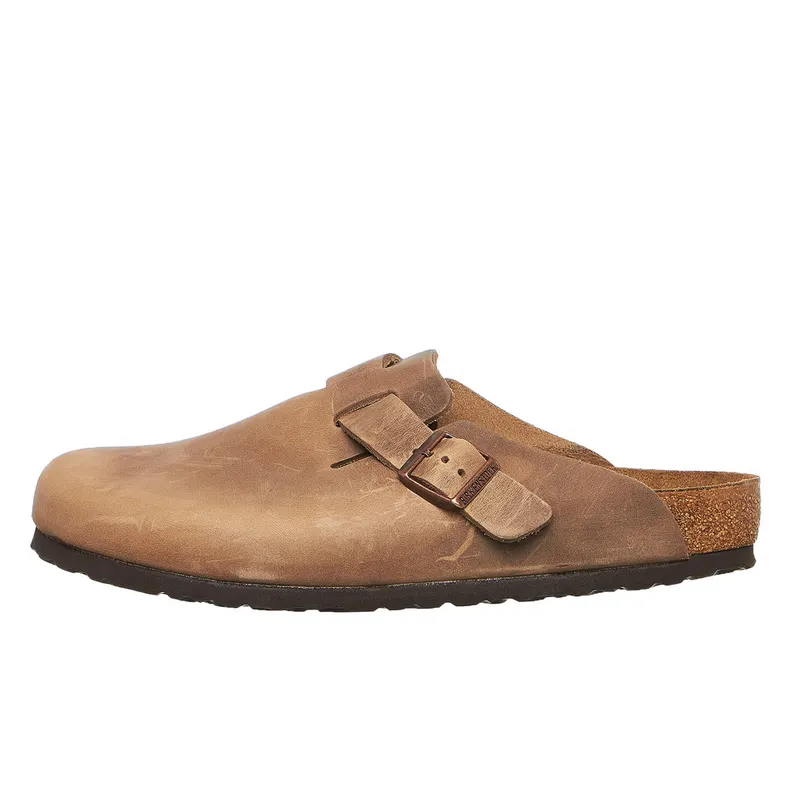 Birkenstock Boston BS Oiled Leather Tabacco Brown | 960811