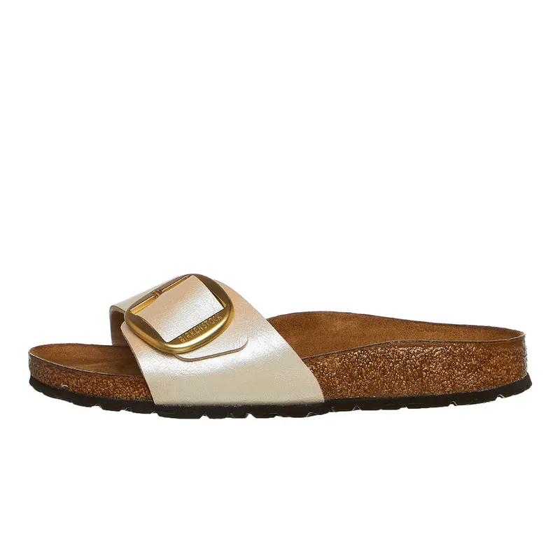 Birkenstock W Madrid Big Buckle Graceful Graceful Pearl White | 1015279