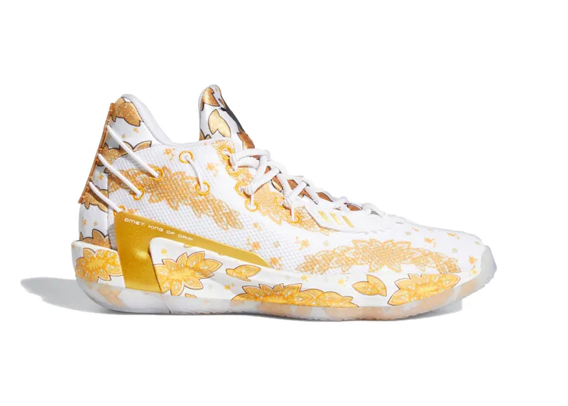 adidas Dame 7 Ric Flair White | FX6616