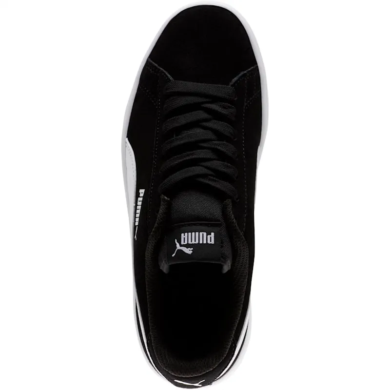 Puma Smash v2 Suede Jr Wit/Zwart | 365176-01