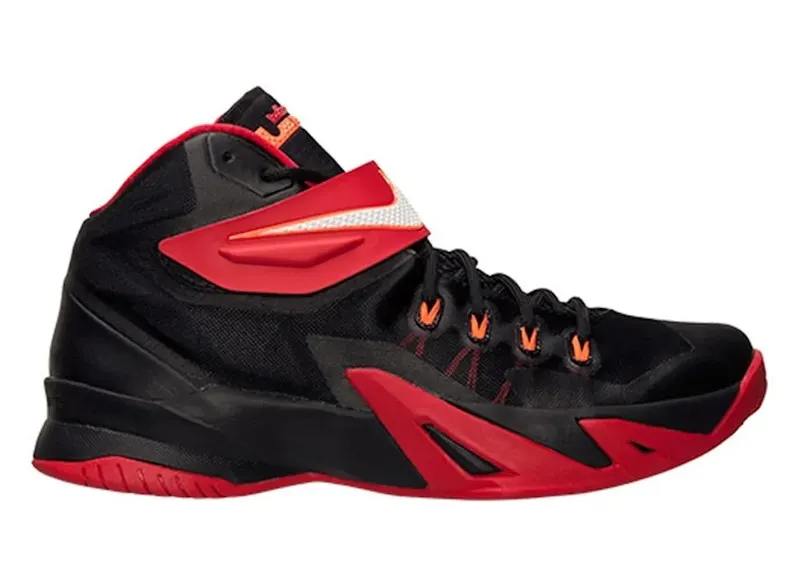 LeBron Soldier 8 Black/University Red-Hyper Crimson-White | 653641-016