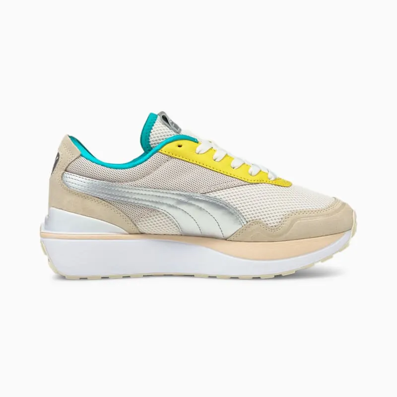 Puma Cruise Rider OQ dames Roze/Wit/Zilver | 375073-01