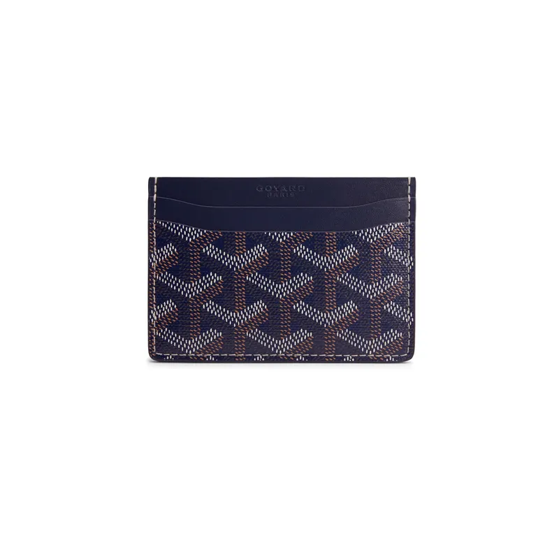 Goyard Saint Sulpice Card Holder ine Navy | TDB