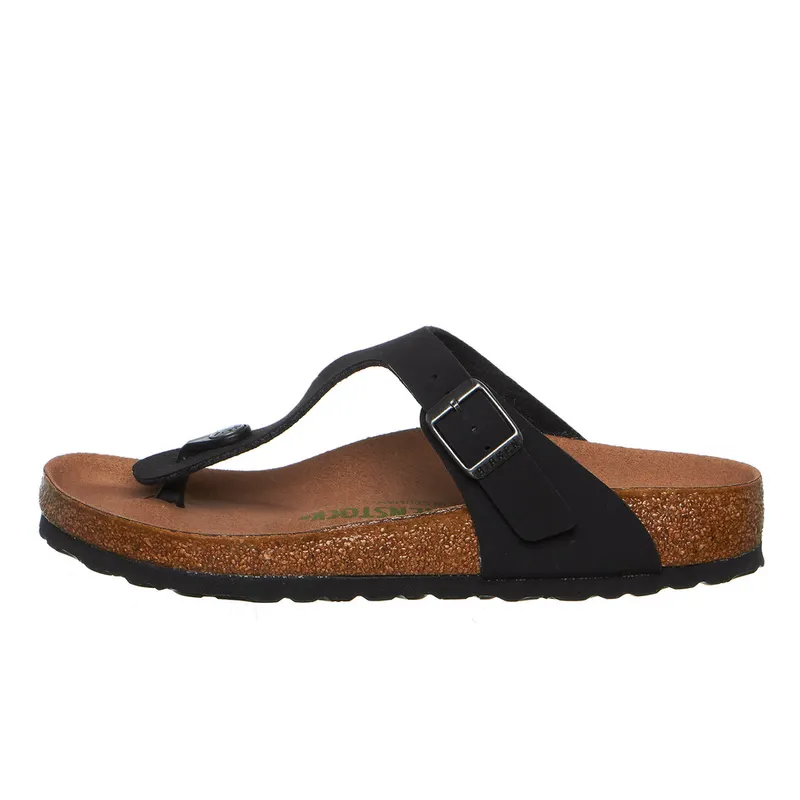 Birkenstock W Gizeh BF Earthy Vegan Black | 1020380