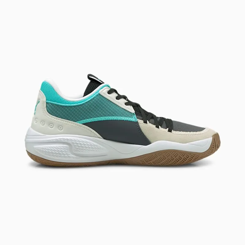 Puma Court Rider Summer Days basketbalschoenen Zwart | 195662-01