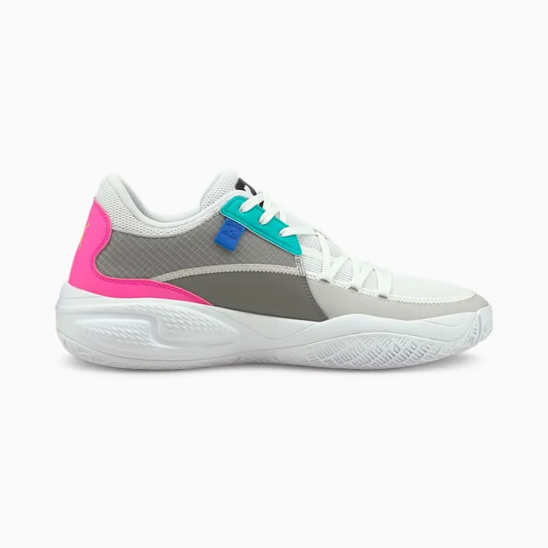 Puma Court Rider 2K basketbalschoenen Wit/Grijs | 376313-01