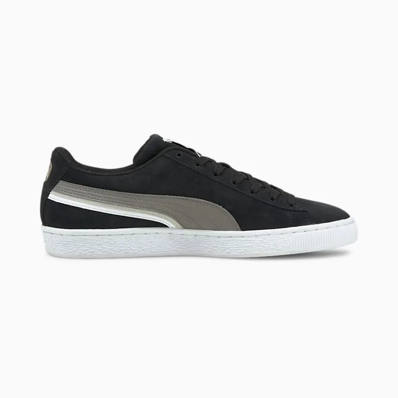 Puma Suede Triplex Wit/Zwart/Grijs “Metallic/Metallic” | 381175-01