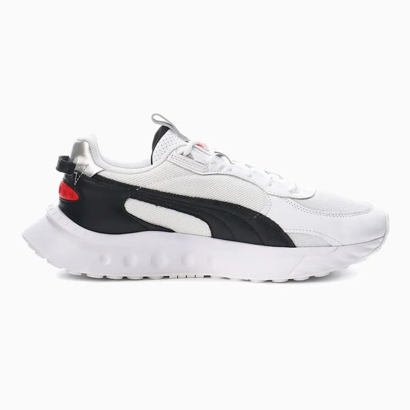 Puma Wild Rider AS Wit/Zwart/Rood | 382552-01