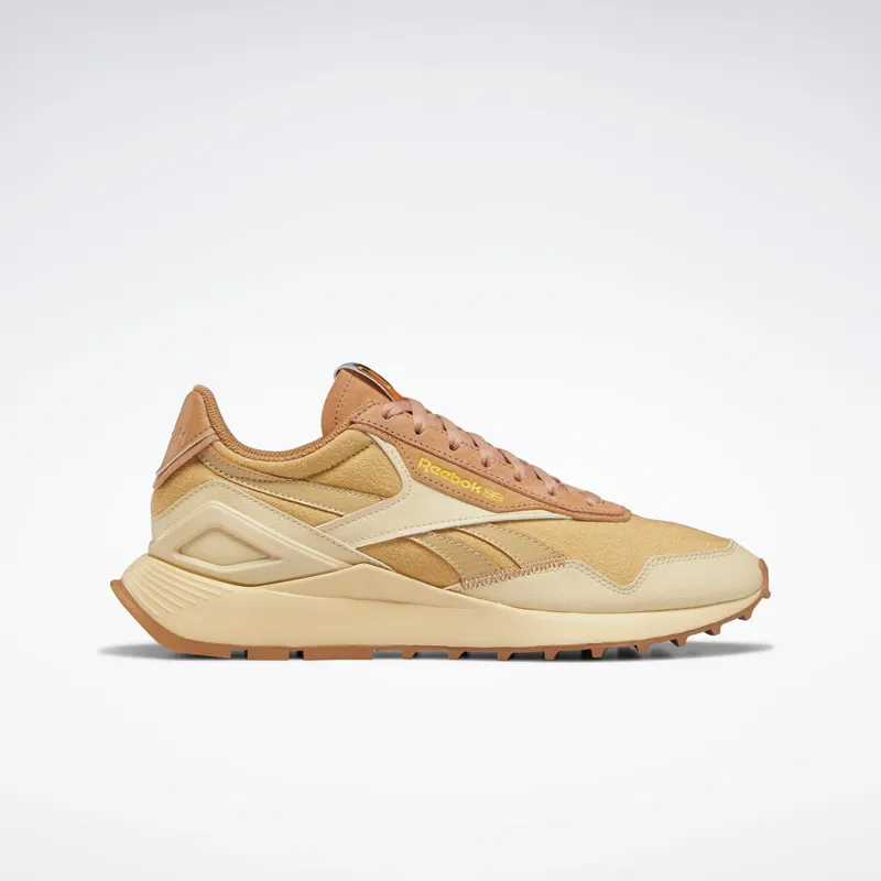 Reebok National Geographic Classic Leather Legacy AZ Schoenen Straw / Soft Camel / Boldly Yellow “Straw/Camel/Yellow” | GY1195