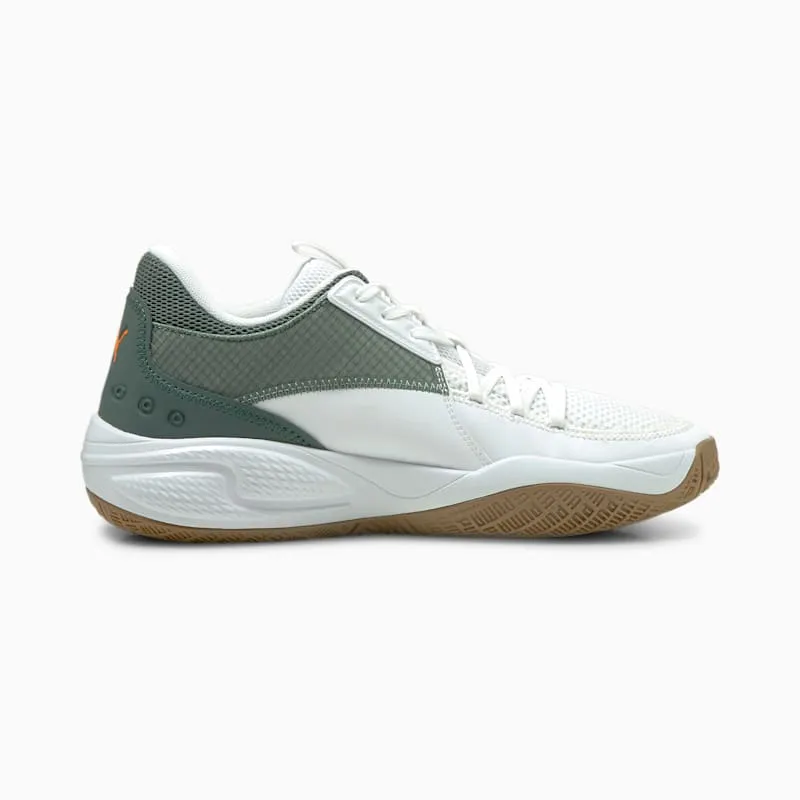 Puma Court Rider Pop basketbalschoenen Oranje/Wit | 376107-02
