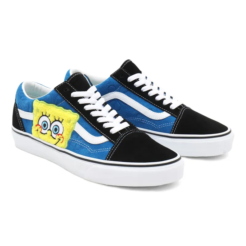 VANS Vans X Spongebob Old Skool Schoenen Blauw | VN0A38G19XD