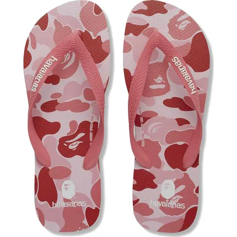 A Bathing Ape Havaianas Pink Camo | 1H23-191-952